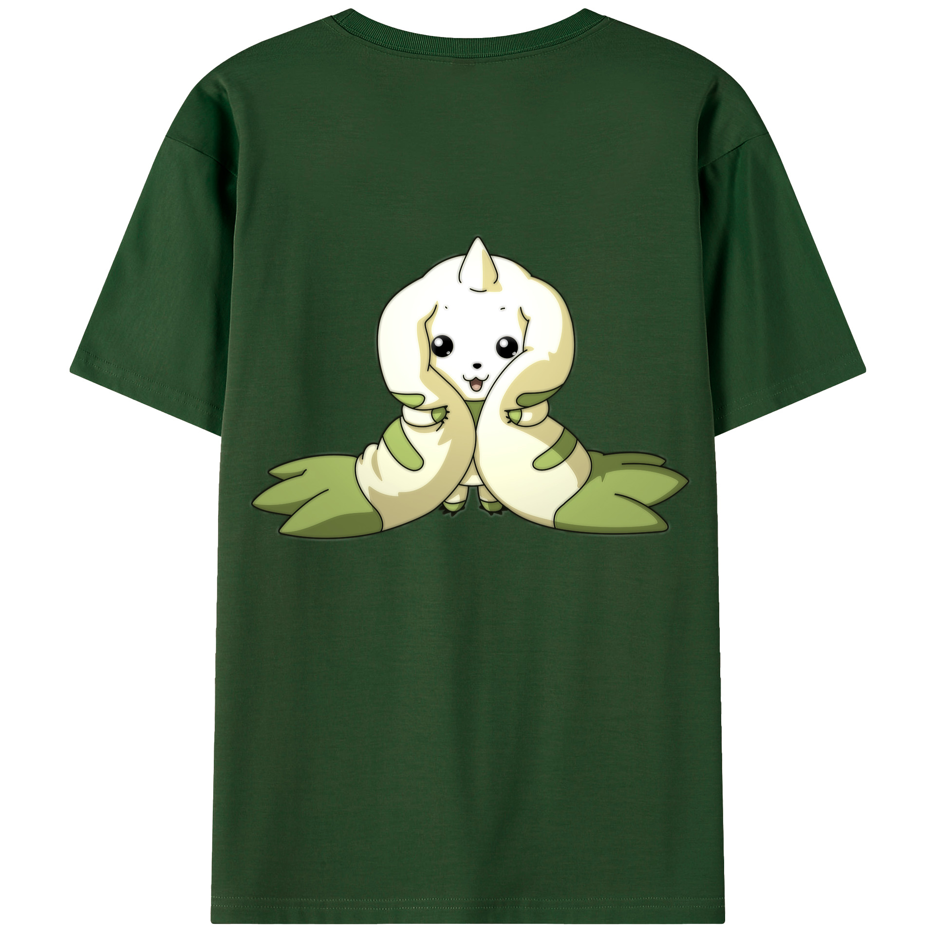 （画像用） Digimon デジタルモンスター/デジモン 綿100％半袖Tシャツ（背面プリント）